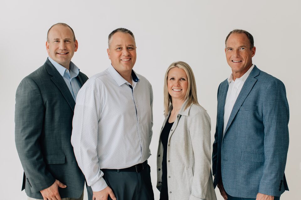 Kobico's owners, left to right: Joshua Fenton, Jason Jones, Melissa Feser and Chad Mangum